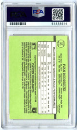 Graded 1991 Panini Donruss Rookies Ivan Rodriguez #33 Rookie RC Baseball Card PSA 10 Gem Mint