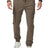 JMIERR Mens Cargo Pants Drawstring Stretch Waist Twill Joggers Trousers with Zip Pockets and Elastic Cuffs 2XL Earth Brown - Lootquake