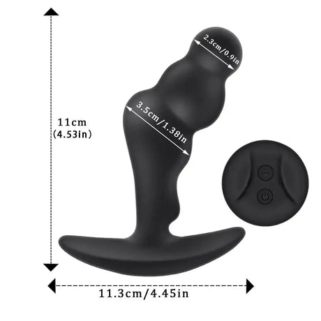 Wireless Remote Prostate Massager and Anal Plug - Lootquake