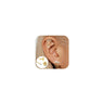 Flat Back Stud Earrings Dainty Flat Back Earrings for Women 14K Gold Cute Stud Cartilage Earrings for Women Cartilage Flatback Earrings for Women Helix Earrings Jewelry - Lootquake