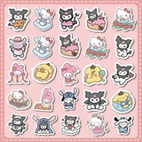 100pcs Sanrio Stickers - Cute Notebook & Ledger Decoration
