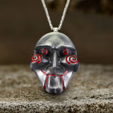 Saw Billy Mask Alloy Necklace