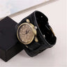Retro Cowhide Punk Wrist Watches for Men - Lootquake