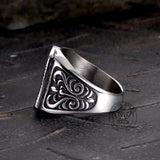 Scorpion Design Stainless Steel Signet Ring