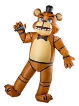 Adults Five Nights at Freddy's Inflatable Freddy Fazbear Costume