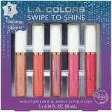 L.A. Colors Swipe to Shine Moisturizing Lipglosses