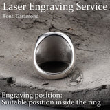 Sigil of Archangel Michael Talisman Stainless Steel Ring