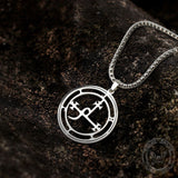 Sigil of Lilith Stainless Steel Necklace