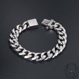 Simple Buckle Stainless Steel Bracelet