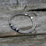 Simple Cross Keel Stainless Steel Bracelet