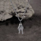 Simple Gesture Expression Stainless Steel Pendant