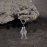 Simple Gesture Expression Stainless Steel Pendant