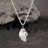 Simple Gesture Expression Stainless Steel Pendant