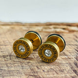 Simple Great Wall Pattern Stainless Steel Stud Earrings