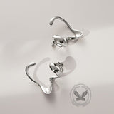 Simple Irregular Geometric Alloy Ear Cuffs