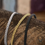 Simple Solid Color Jewelry Buckle Stainless Steel Bracelet
