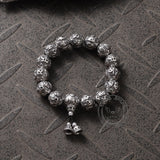 Six-character Mantra Stainless Steel Bracelet