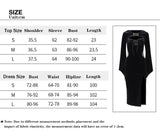 Halloween Flare Sleeve Hooded Dress Set