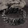 Retro Stainless Steel Skull Bracelet