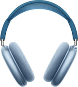Apple - AirPods Max - Sky Blue - Active Noise Cancelling, Transparency Mode, Spatial Audio, Digital Crown for Volume Control