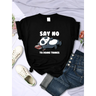 "Say No To Doing Thing" Sleeping Panda  T-Shirts