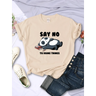 "Say No To Doing Thing" Sleeping Panda  T-Shirts