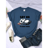 "Say No To Doing Thing" Sleeping Panda  T-Shirts
