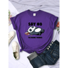 "Say No To Doing Thing" Sleeping Panda  T-Shirts