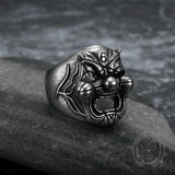 Slipknot Clown Mask Stainless Steel Ring