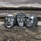 Slipknot Mask Stainless Steel Ring