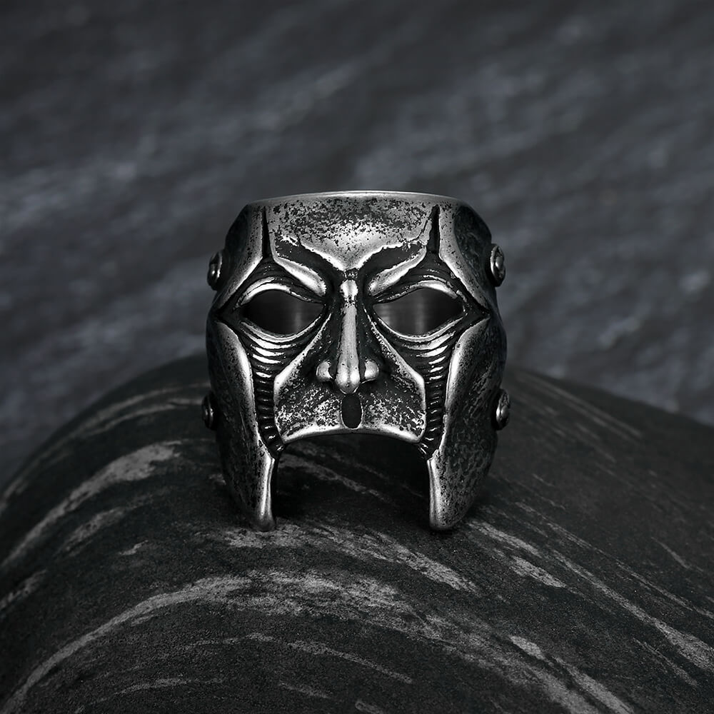 Slipknot Mask Stainless Steel Ring