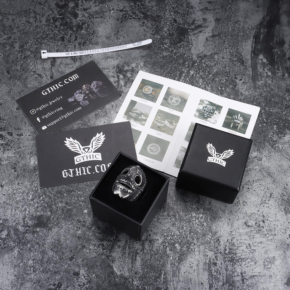 Slipknot Pinocchio-esque Mask Stainless Steel Ring