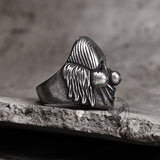 Slipknot Shawn Crahan Clown Mask Stainless Steel Ring