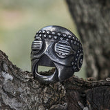 Slipknot Sid Wilson Mask Stainless Steel Ring