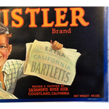 Snag a Slice of 1940s Americana with this Charming Pear Crate Label