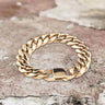 Solid Color Cuban Link Chain Stainless Steel Bracelet
