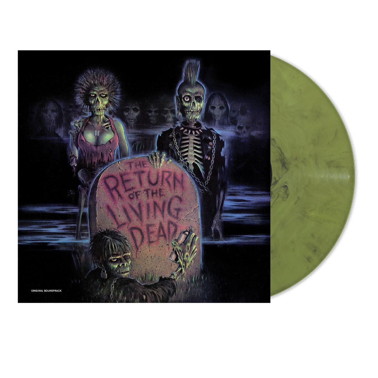 (PRE-ORDER 10/10/25) The Return Of The Living Dead--Original Soundtrack (Green W/ Black "Toxic Waste" Vinyl) | Mint (M) Mint (M)