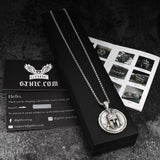 Spartan Warrior Helmet Pure Tin Necklace