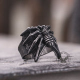 Spider Stainless Steel Animal Ring