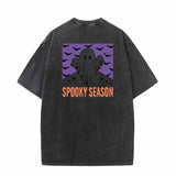 Spooky Season Halloween Vintage Washed T-shirt