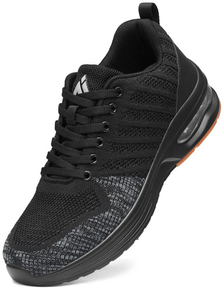 Mishansha Running Shoes for Men Sneakers Air Cushion Walking Shoes Comfortable Tennis Shoes Trail Running Shoes Smoky Black US11.5 - Lootquake