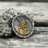 St. Michael Archangel Stainless Steel Pendant