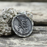 St. Michael Archangel Stainless Steel Pendant