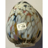 Stunning Kosta Boda Glass Egg Dazzles Collectors