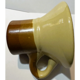 Stunning Vintage Mid Century Studio Pottery Mug with Two Tone Design