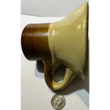 Stunning Vintage Mid Century Studio Pottery Mug with Two Tone Design