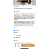 Stunning Vintage Mid Century Studio Pottery Mug with Two Tone Design