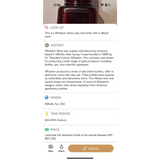 Stunning Vintage Mid Century Wheaton Ruby Red Glass Apothecary Bottle