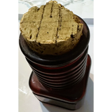 Stunning Vintage Mid Century Wheaton Ruby Red Glass Apothecary Bottle