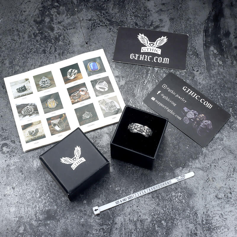 Stylish Eye of Providence Stainless Steel Spinner Ring